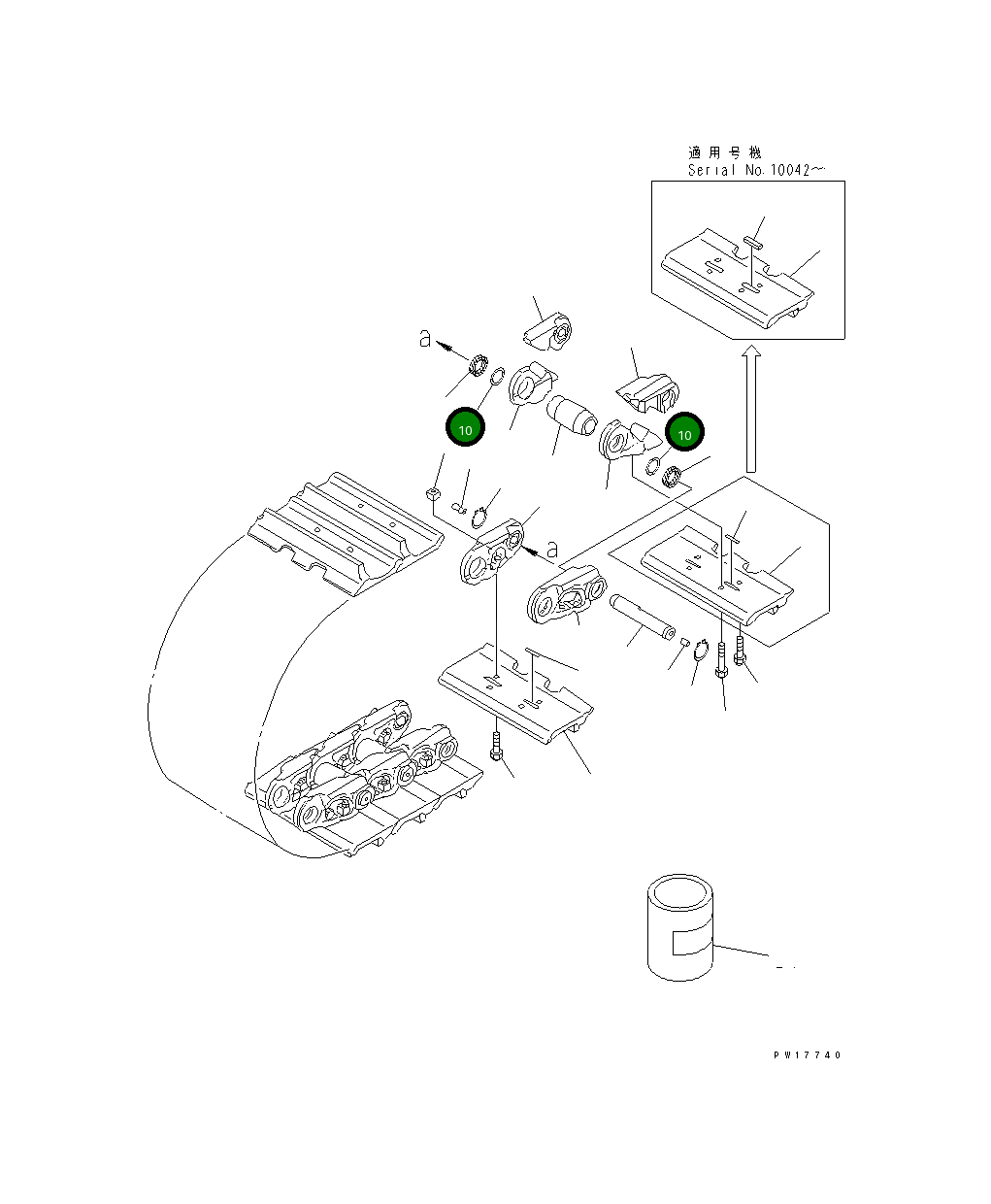 Проставка 19M-32-11181 Komatsu