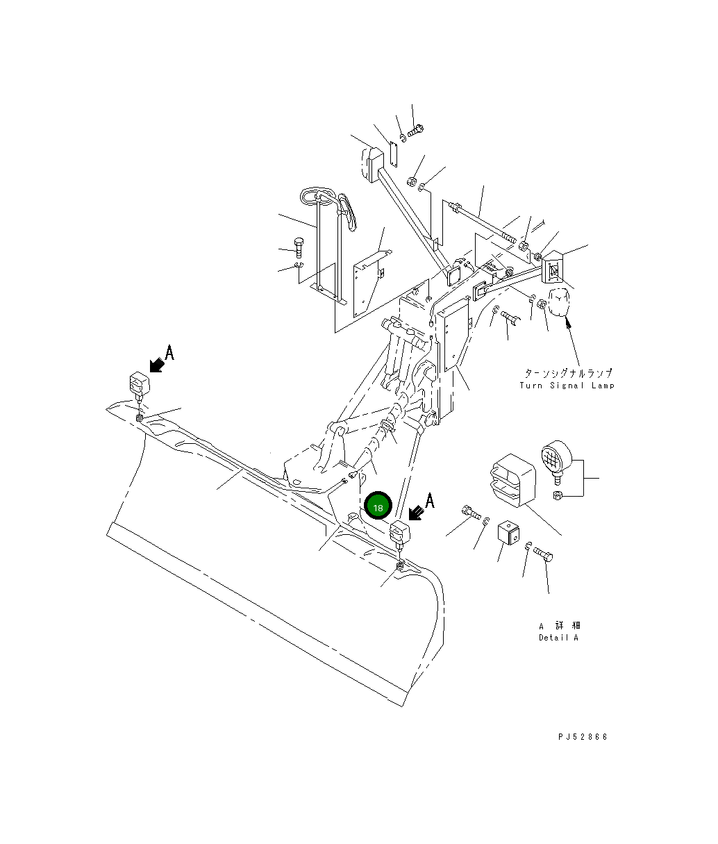 Провод 23B-806-1880 Komatsu