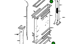 Прокладка 1262 930 H1 Komatsu