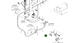 Провод 418-06-21120 Komatsu