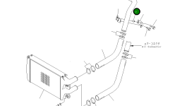 Проставка 6134-11-5120 Komatsu