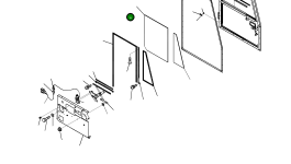 Стекло 569-54-84311 Komatsu