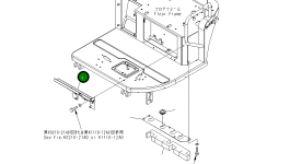 Пластина 22M-06-24241 Komatsu