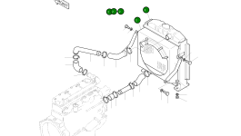 Радиатор 2202-9021 Komatsu