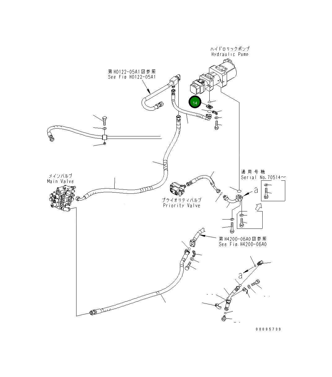 Проставка 07373-30600 Komatsu