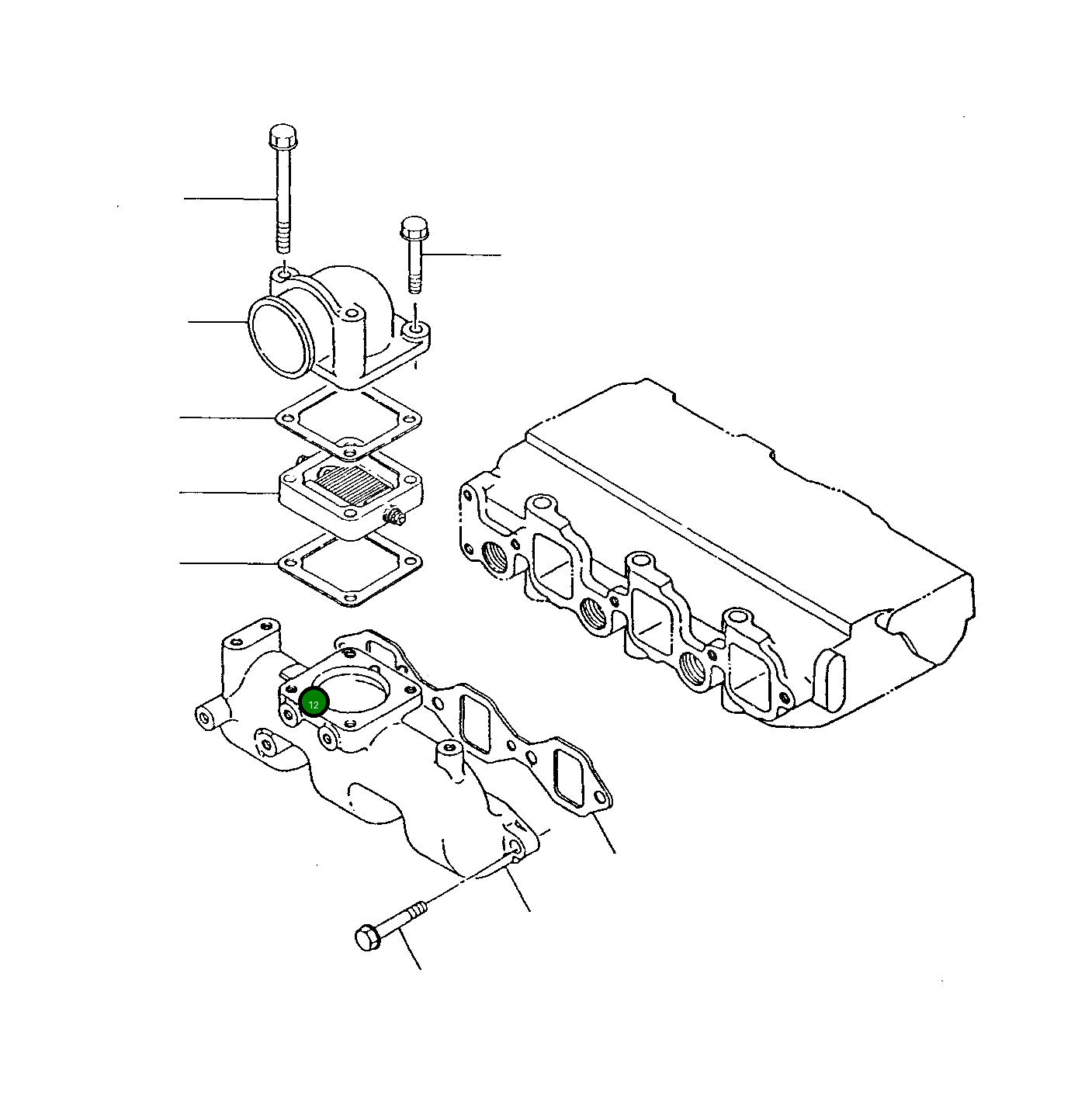 Прокладка YMR000201 Komatsu