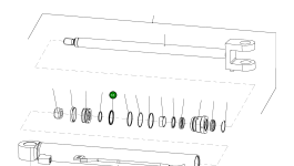 Прокладка 42U-63-H0P80 Komatsu