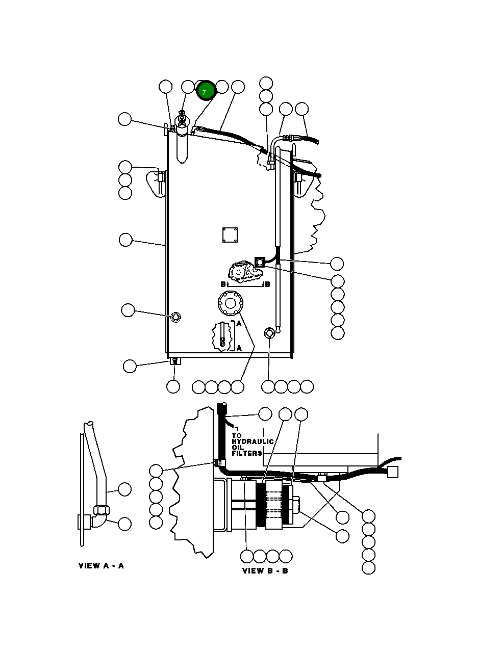 Соединитель шланга отопителя D5576 Komatsu