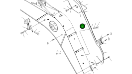 Провод 21K-06-71310 Komatsu