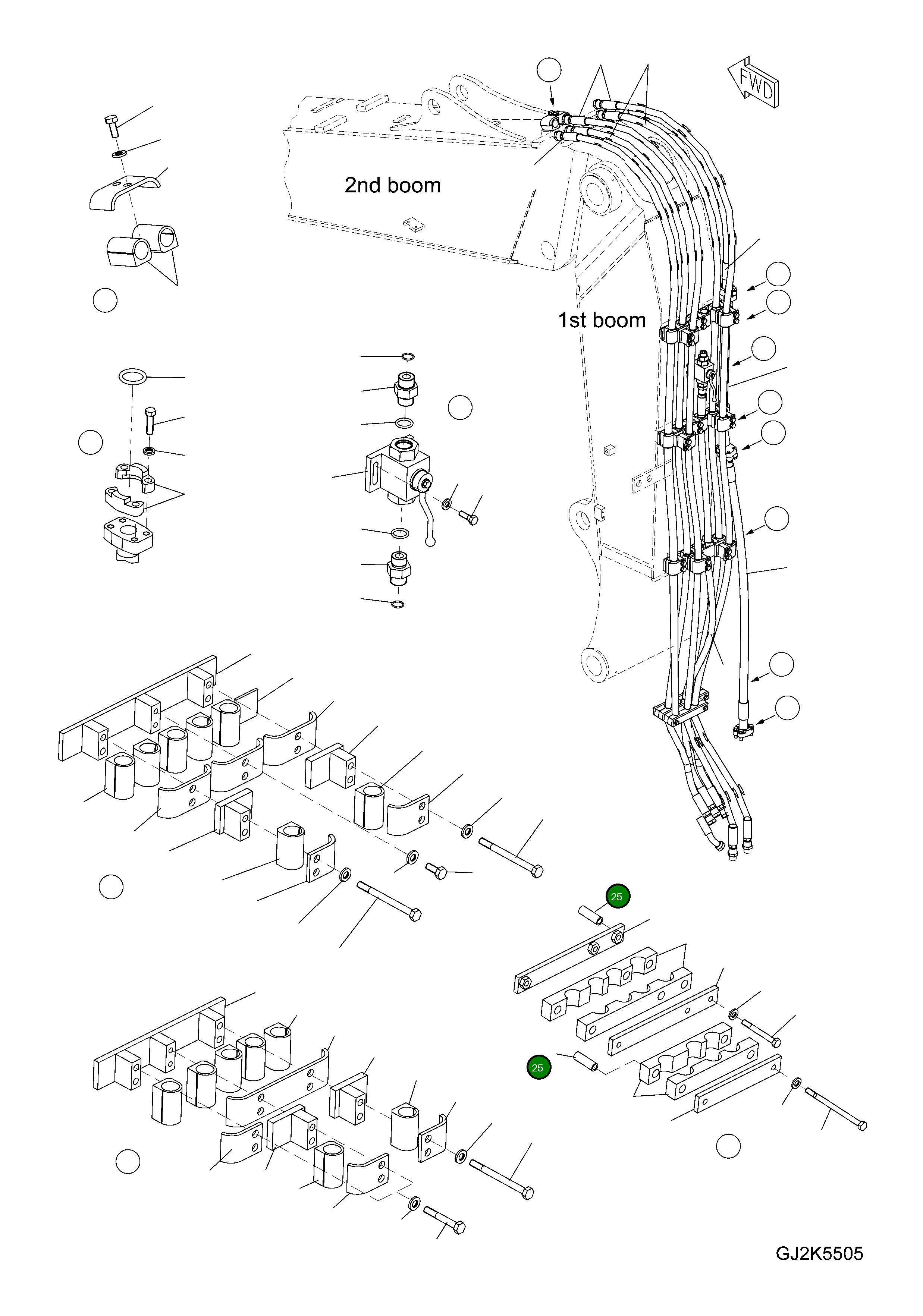 Проставка 20E-62-31490 Komatsu