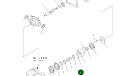 Проставка 262-61-22440 Komatsu