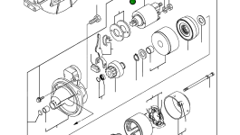 Стартер YM129242-77010 Komatsu