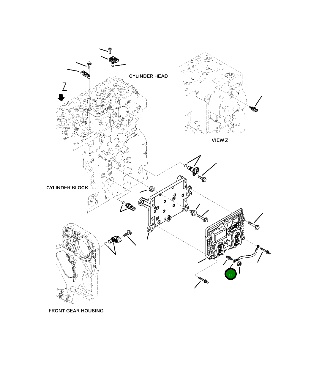 Провод 6746-81-9190 Komatsu