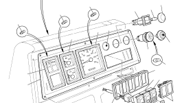 Сигнал 885411138 Komatsu