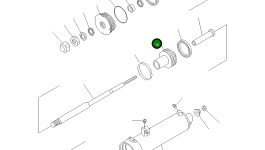 Поршень 195-33-14411 Komatsu