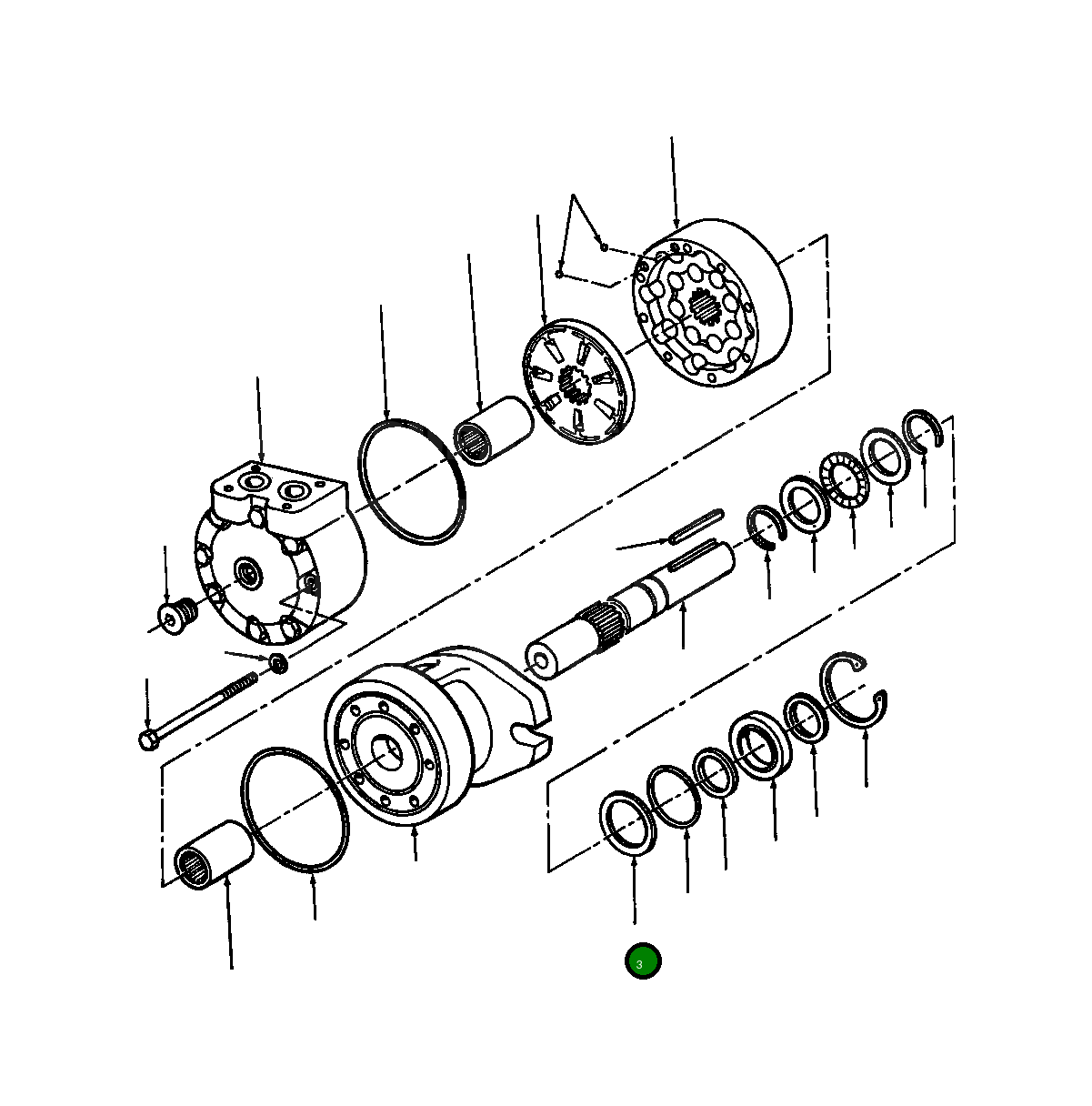 Проставка 134 655 Komatsu