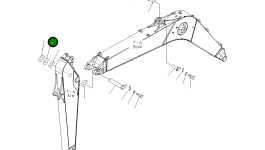 Проставка 21K-70-71420 Komatsu