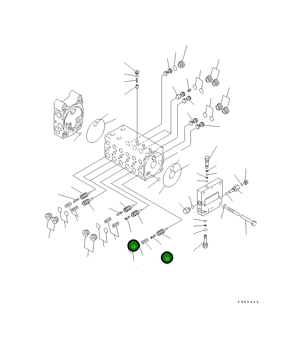 Поршень 723-26-51190 Komatsu