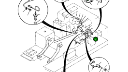 Провод 209-06-13250 Komatsu