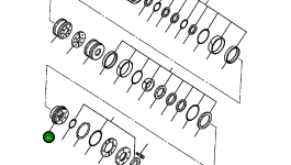 Сальник 1170 799 C2 Komatsu