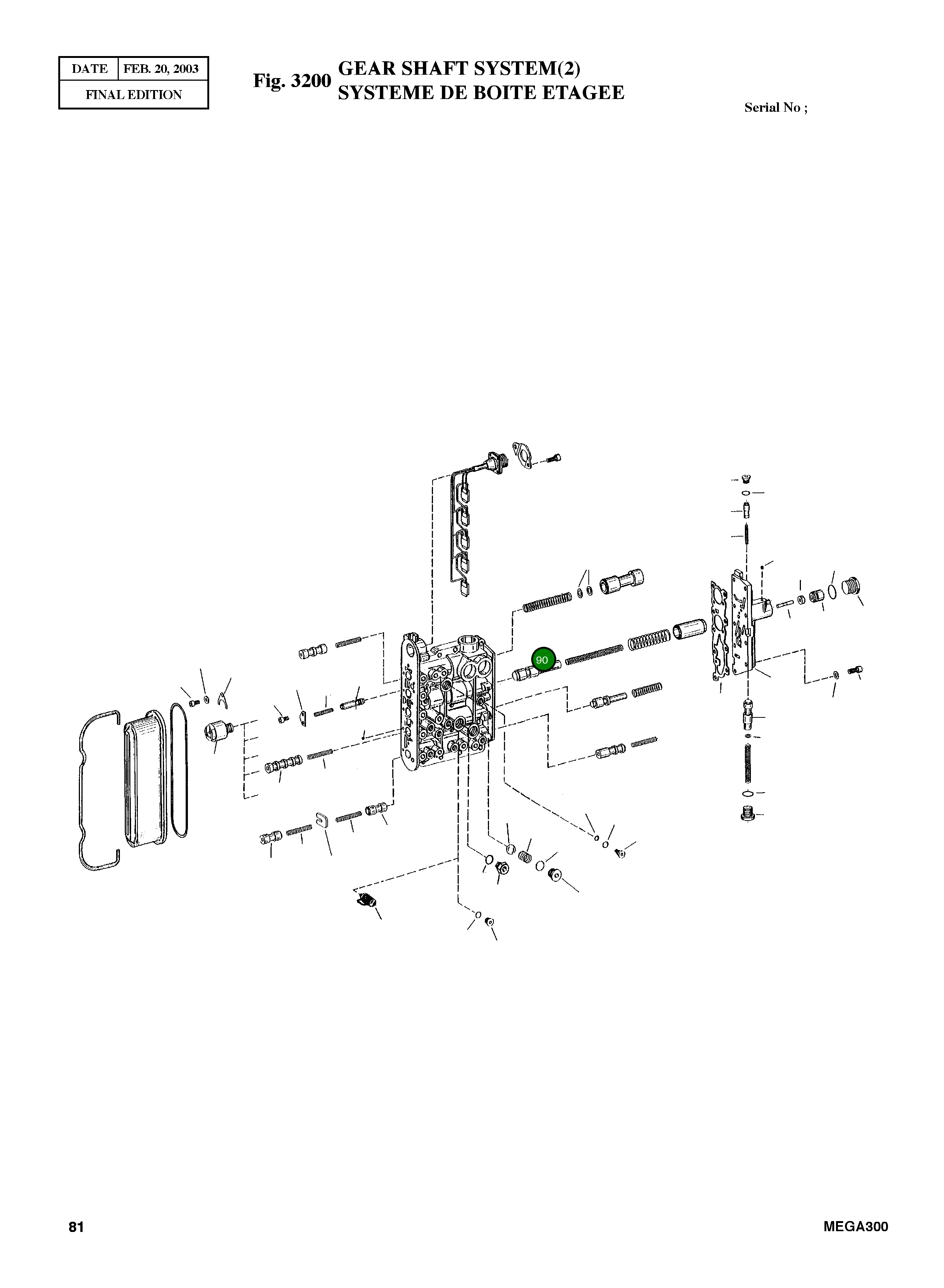 Поршень 4644 306 376 Komatsu