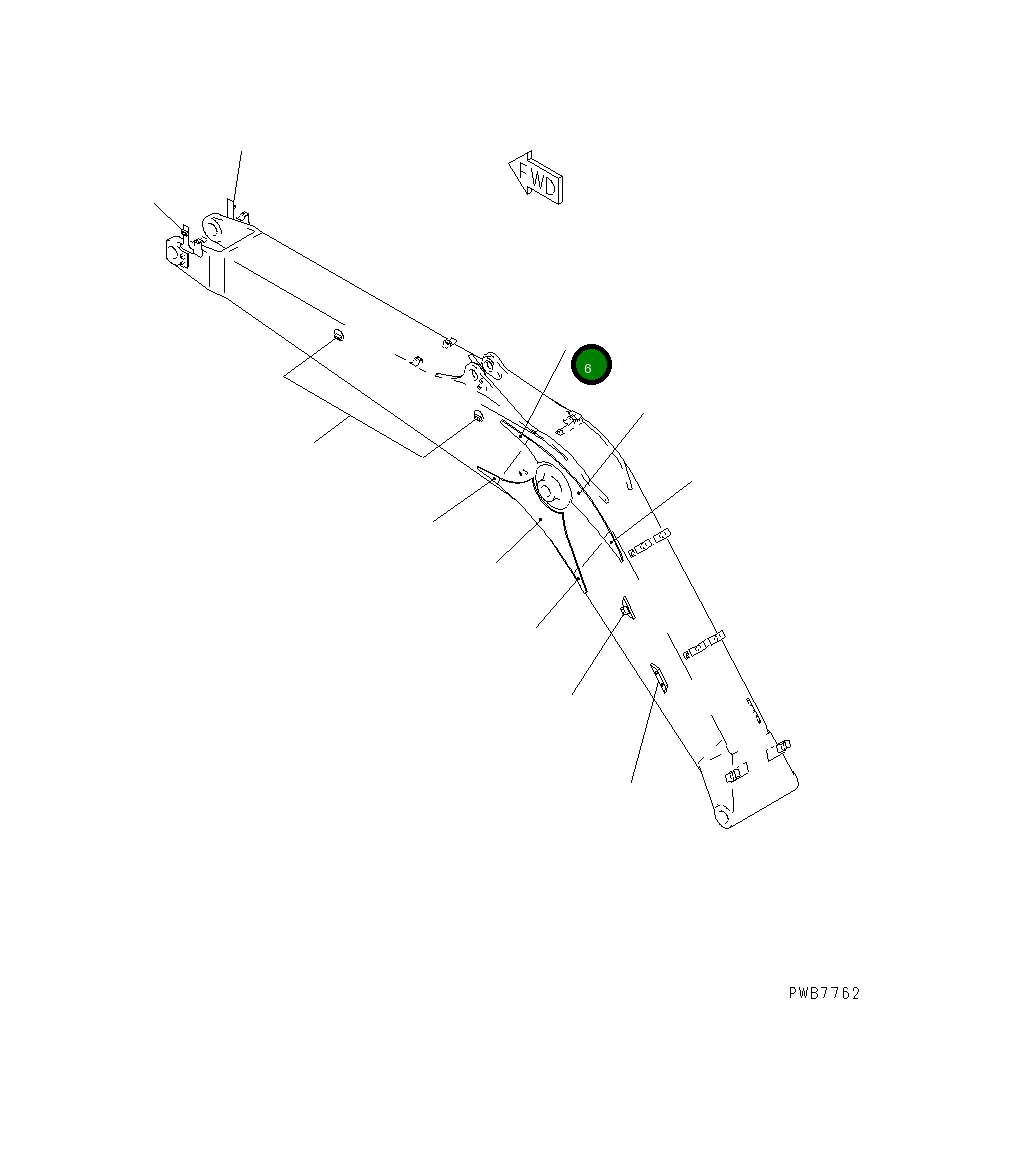 Пластина 20Y-970-2D10 Komatsu
