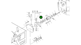 Проставка 258-60-52812 Komatsu