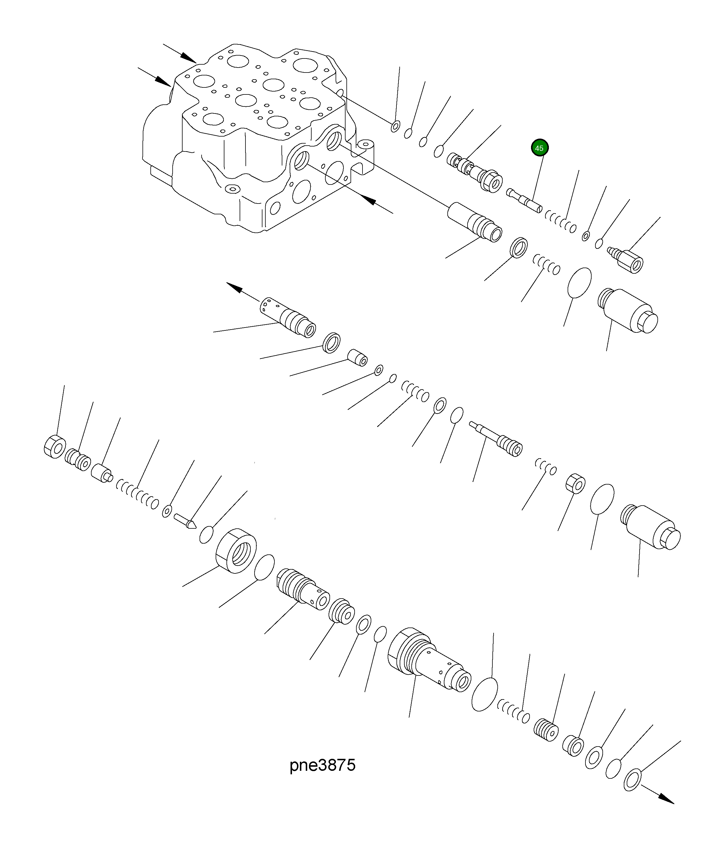 Поршень 709-10-68130 Komatsu