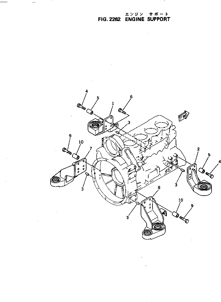 Проставка 6631-11-5680 Komatsu