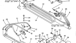 Шланг 07123-40336 Komatsu