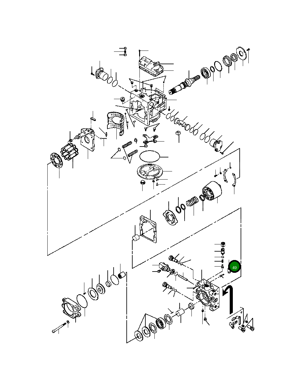 Проставка 14316 31 H1 Komatsu