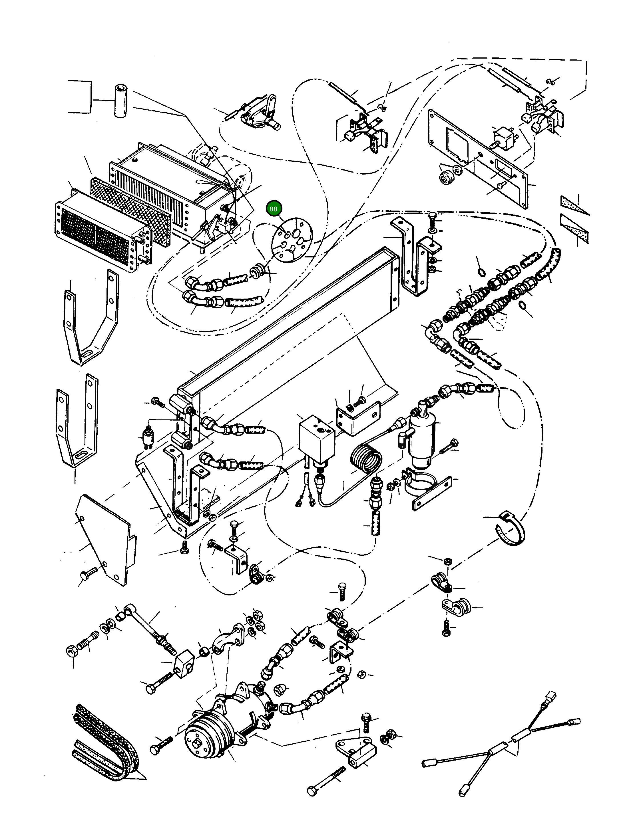 Прокладка 4201373M1 Komatsu
