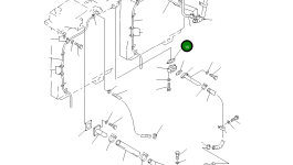 Прокладка 07343-24808 Komatsu
