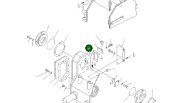 Прокладка 26A-70-11351 Komatsu