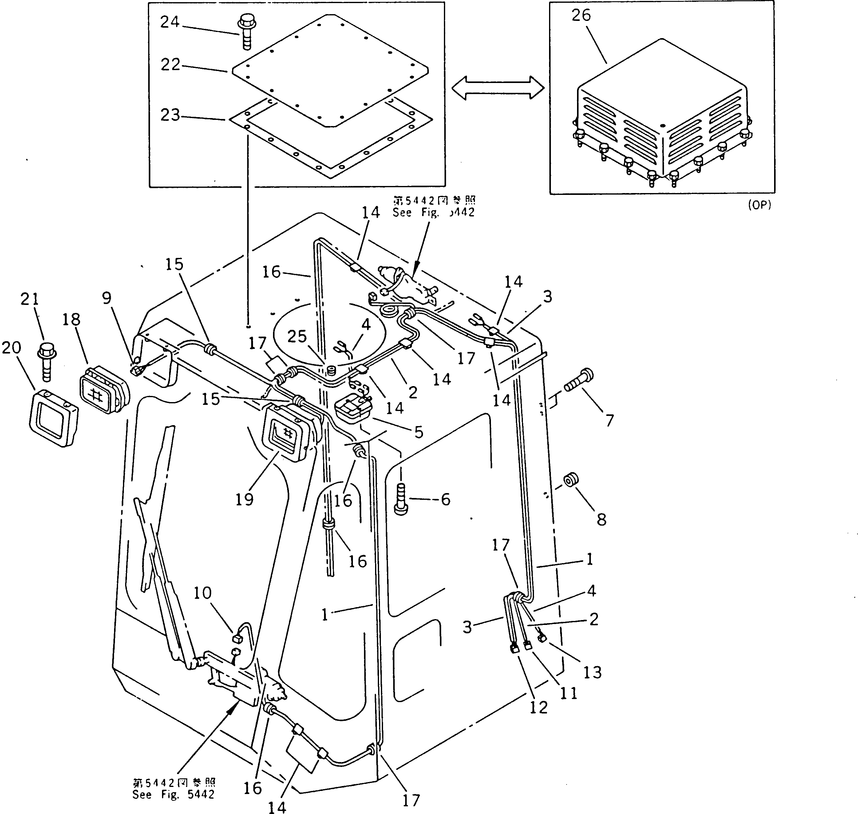 Уплотнение 41E-56-11450 Komatsu