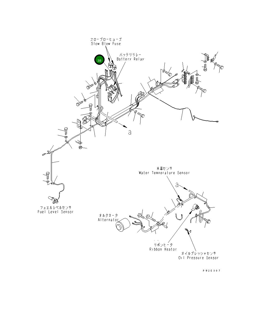 Провод 425-06-22420 Komatsu