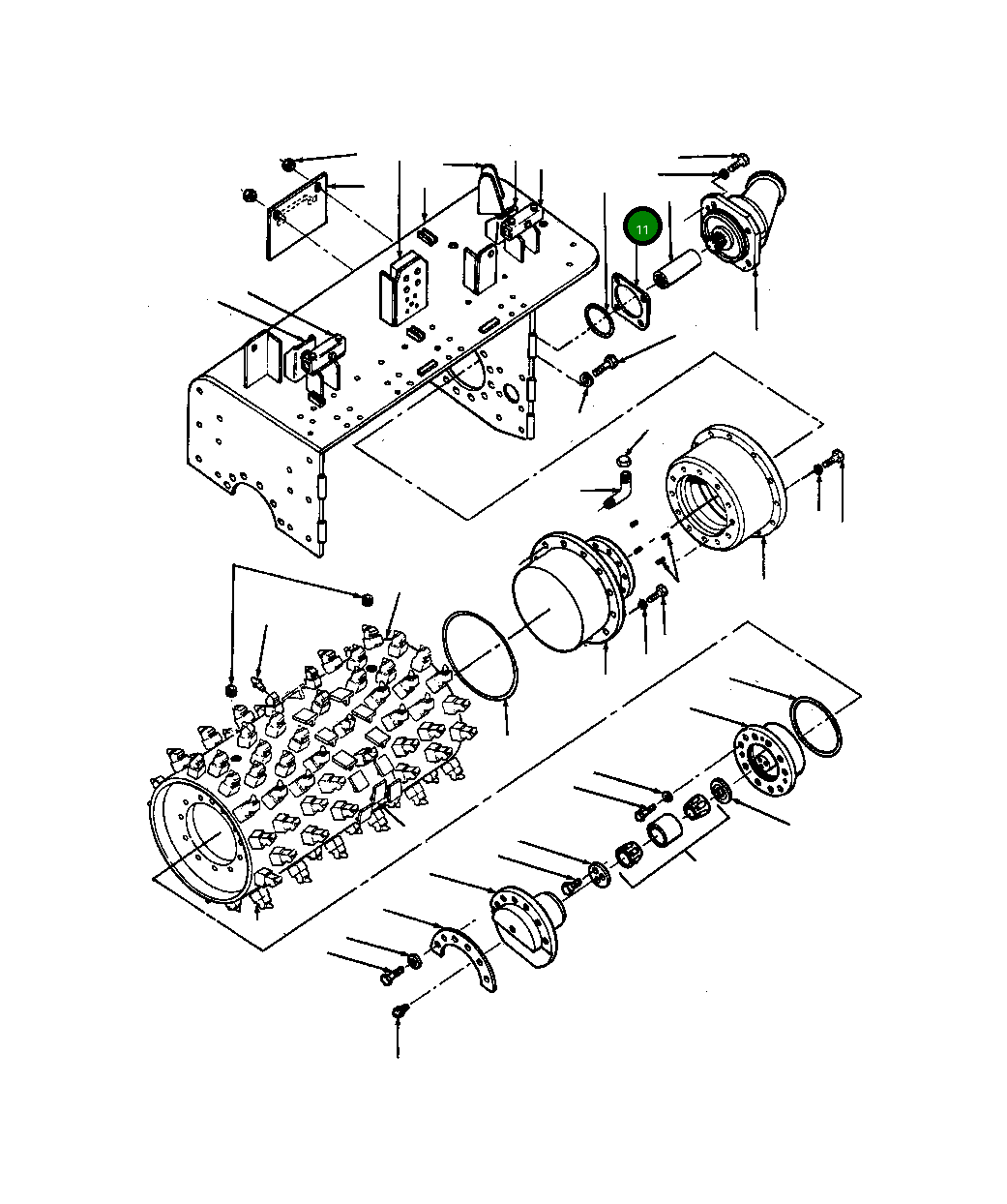 Прокладка 156 571 Komatsu