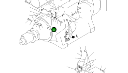 Провод 207-06-58180 Komatsu