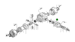 Регулировочная прокладка 176.01.006.02 Komatsu