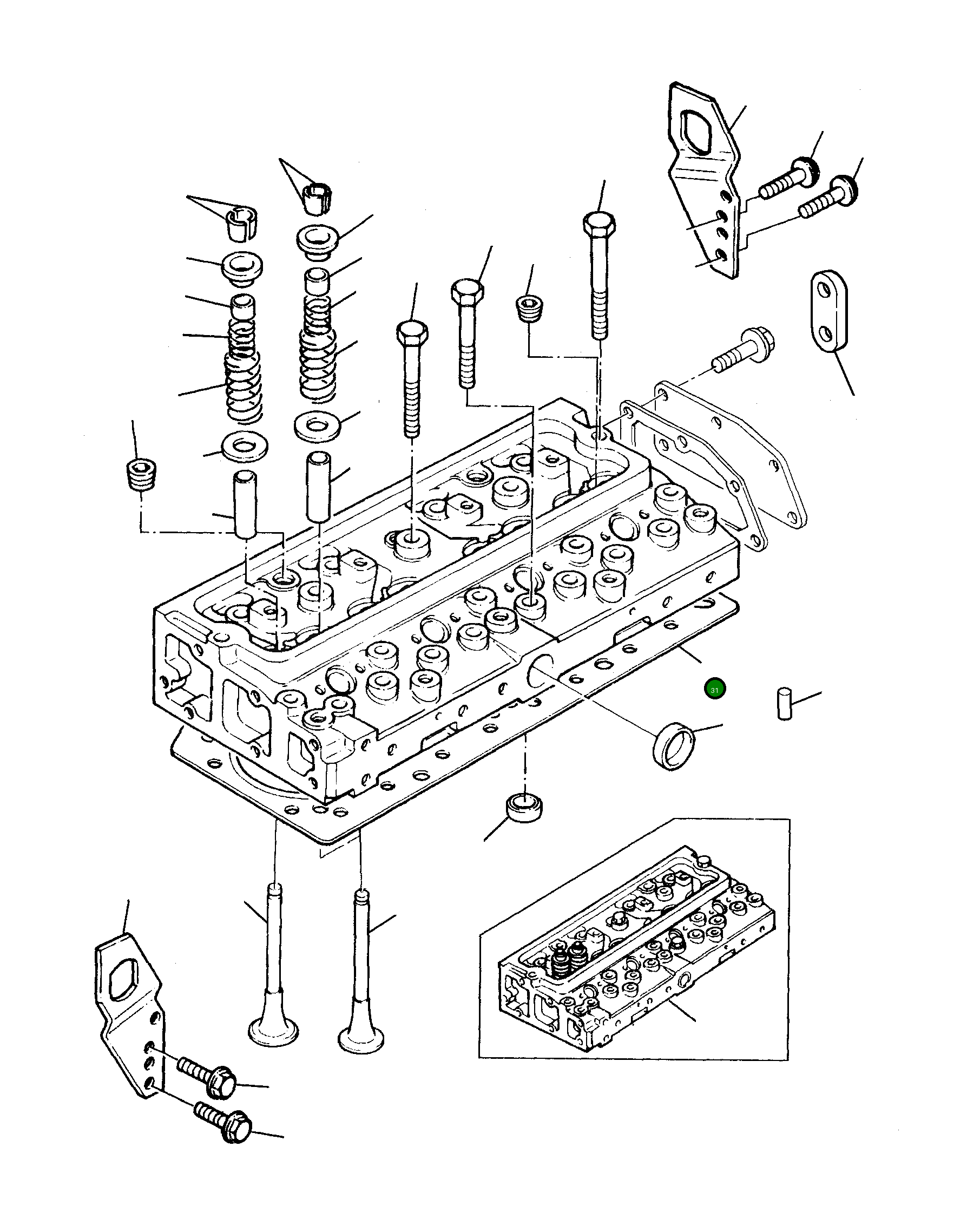 Прокладка 6810-11-1190 Komatsu