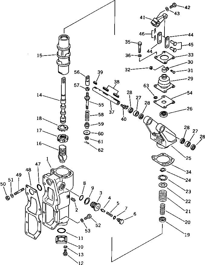 Прокладка 141-10-34151 Komatsu