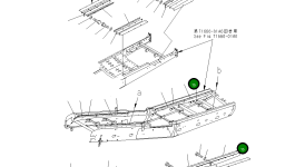 Пластина 8296-75-3280 Komatsu