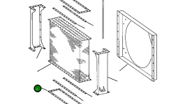 Прокладка 1303 541 H1 Komatsu