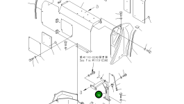 Стойка 20T-54-82271 Komatsu
