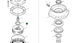 Солнечная шестерня 843200634 Komatsu