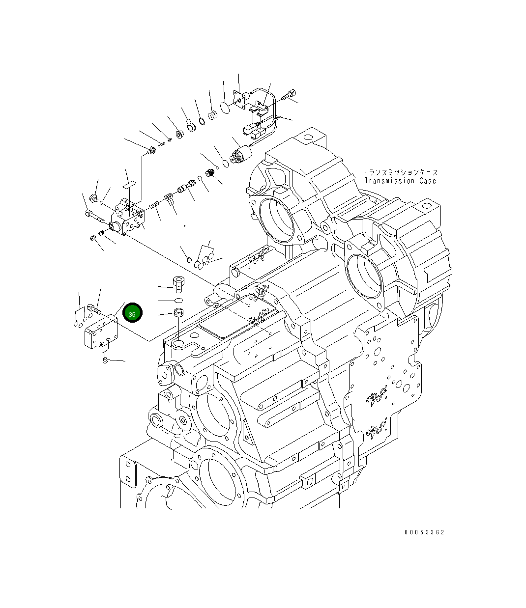 Седло клапана 714-12-35140 Komatsu
