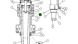 Стальной шарик 3/4" H2981 Komatsu