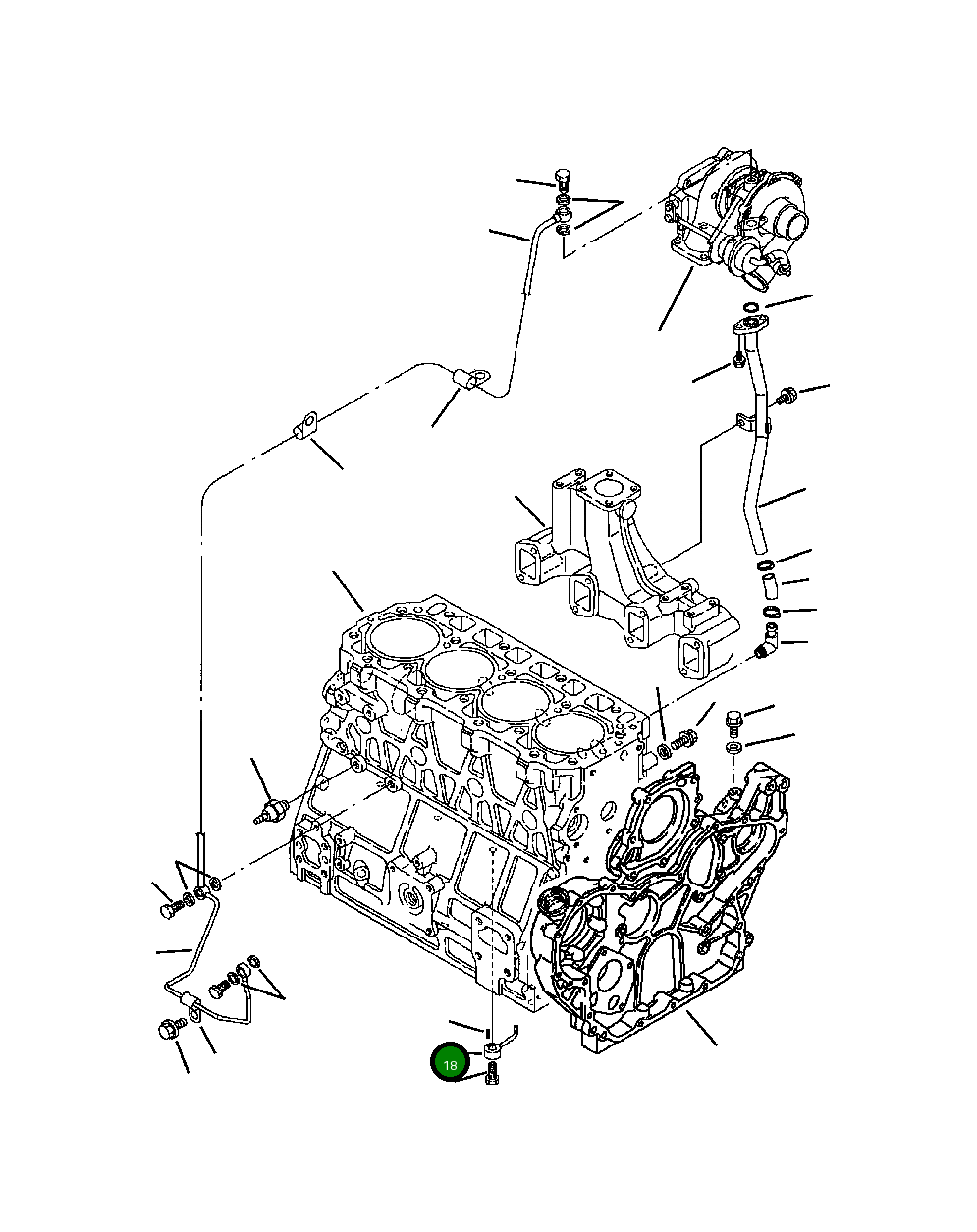 Распылитель YM123900-39650 Komatsu