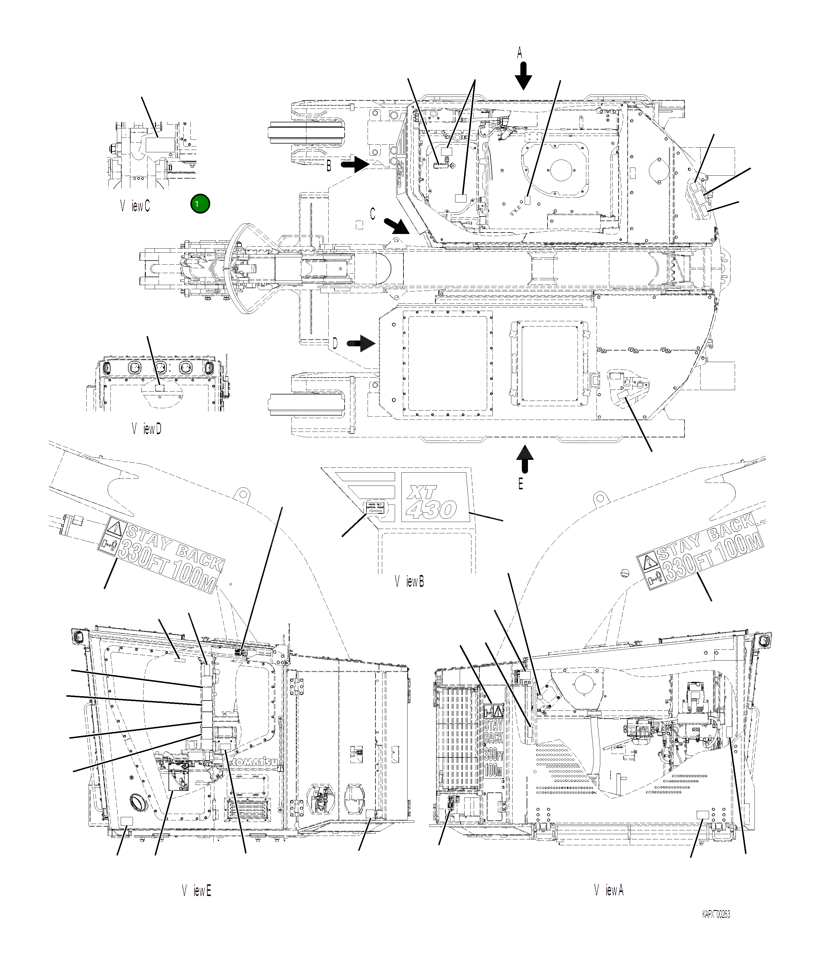 Пластина 4A1-00-21720 Komatsu