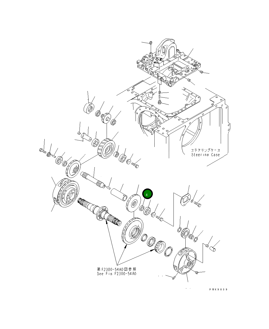 Проставка 14Y-22-12130 Komatsu